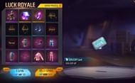 A number of items are up for grabs (Image via Garena)